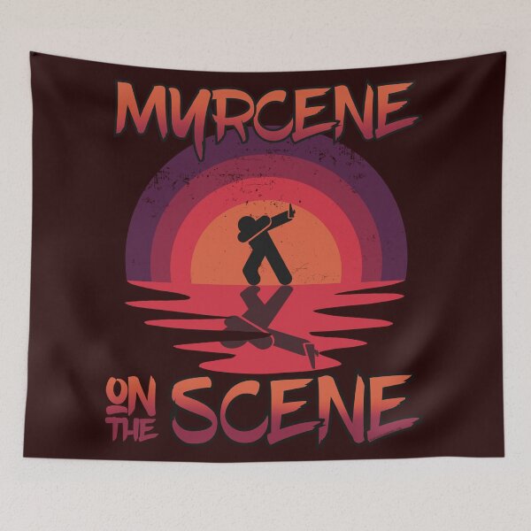 Item preview, Cool Stoner Cannabis Terpene Myrcene (on the scene) designed and sold by YomeHayin.