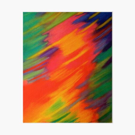 Item preview, Rhapsody of Colors - Abstract Pastel Drawing designed and sold by Suzette Ransome.