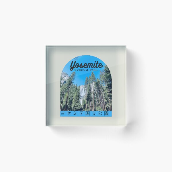 Item preview, Yosemite National Park in Japanese - Nature Hiking Mountain Camping Lover designed and sold by Pawfect-Purr.