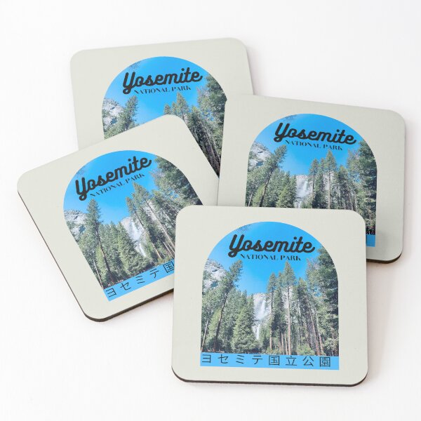 Item preview, Yosemite National Park in Japanese - Nature Hiking Mountain Camping Lover designed and sold by Pawfect-Purr.