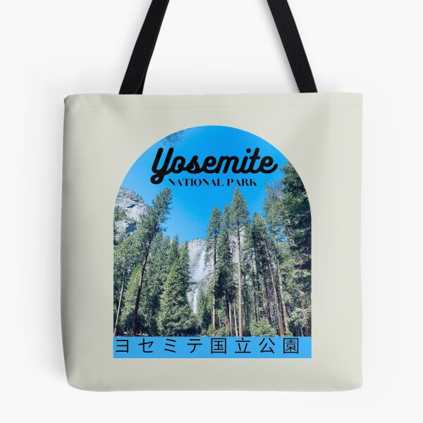 Item preview, Yosemite National Park in Japanese - Nature Hiking Mountain Camping Lover designed and sold by Pawfect-Purr.