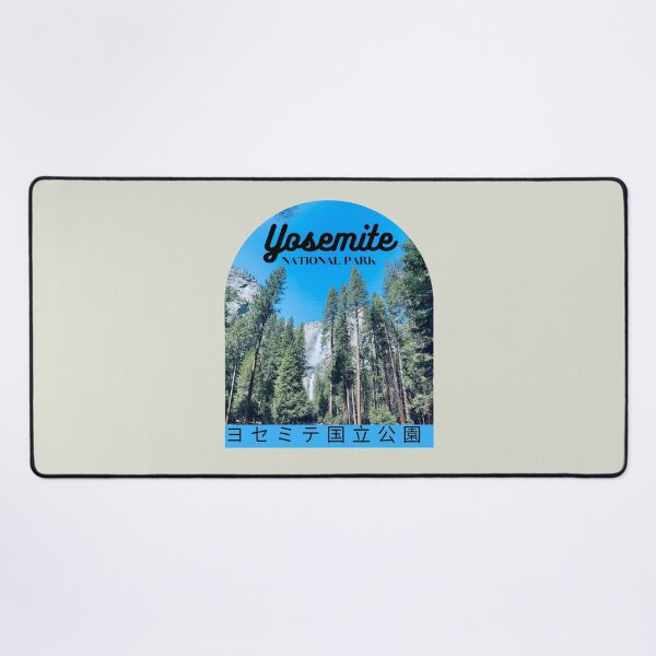 Item preview, Yosemite National Park in Japanese - Nature Hiking Mountain Camping Lover designed and sold by Pawfect-Purr.