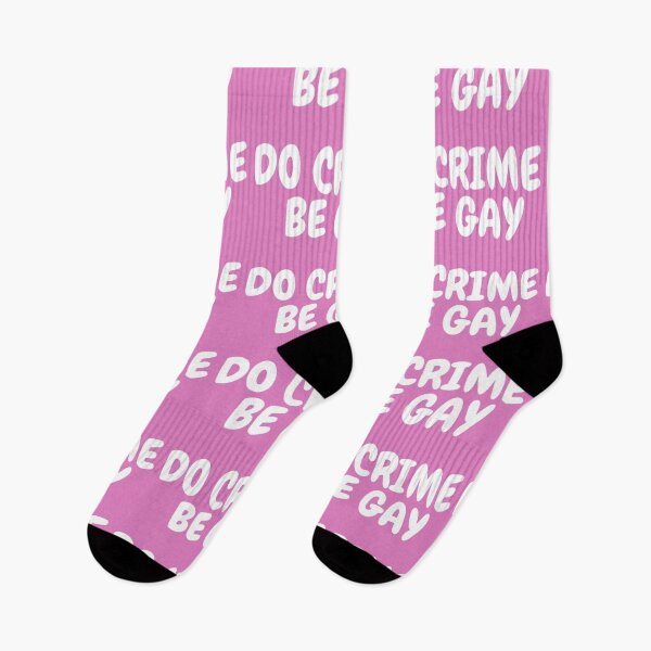 Item preview, Be gay. Do crime. designed and sold by LukjanovArt.