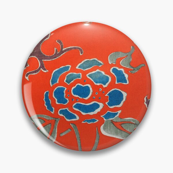 Artikelvorschau, Chinesisches rotes Blumenmuster entworfen und verkauft von FeeLnLivE.