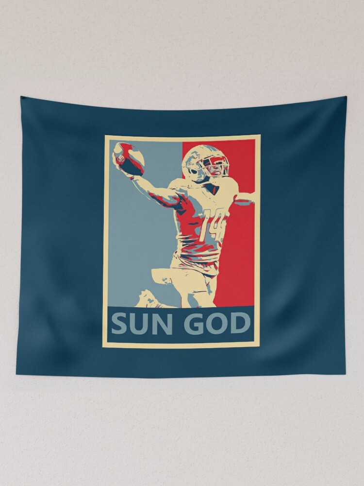 Amon-Ra St. Brown Lions Sun God Campaign | Poster