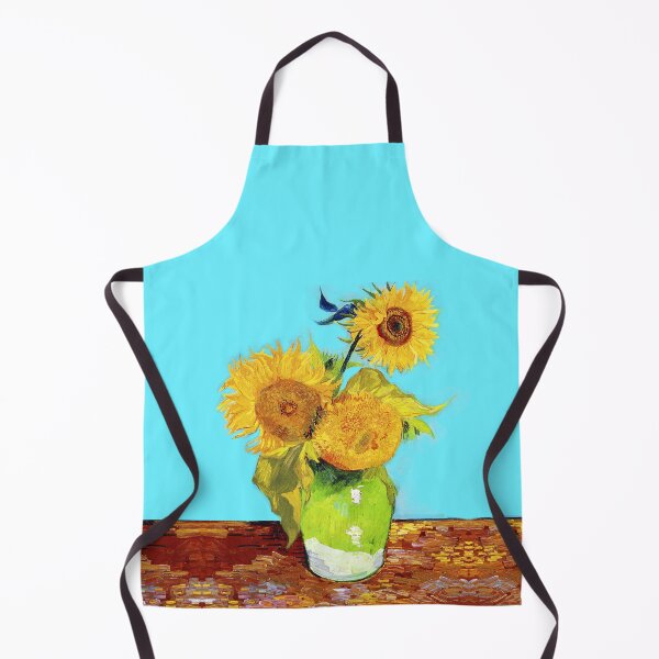 Item preview, Vincent van Gogh's Vase with Three Sunflowers designed and sold by TeeARTHY.