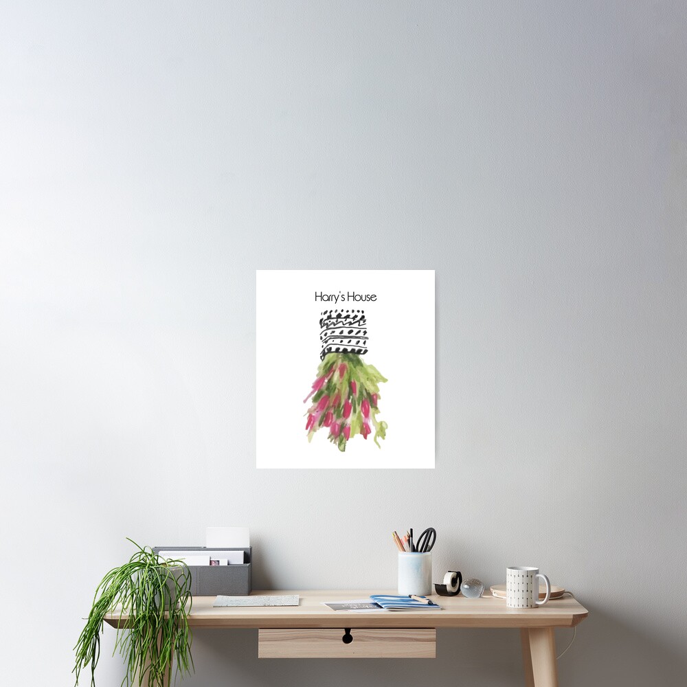 Harry's House Flowers Poster