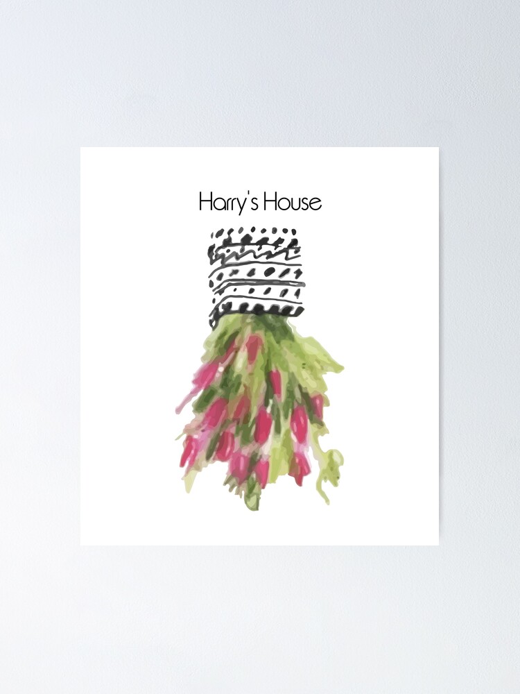 Harry's House Flowers Poster