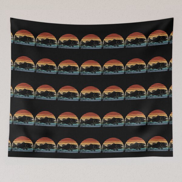 Item preview, Bass Fishing Fish Vintage Retro Bass Fishing lovers  designed and sold by LEGACY10.