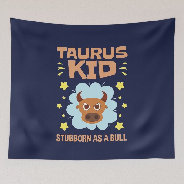 Item preview, Taurus Kid Stubborn as a Bull Astrology Zodiac designed and sold by jaygo.