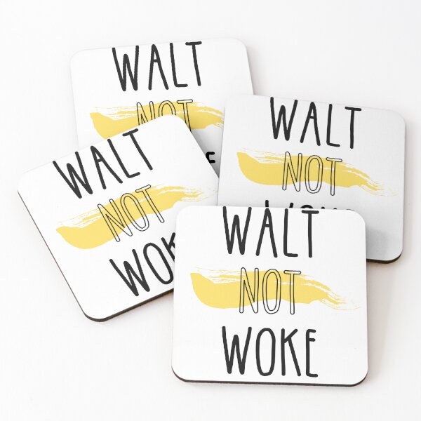Item preview, WALT NOT WOKE designed and sold by kapiks.