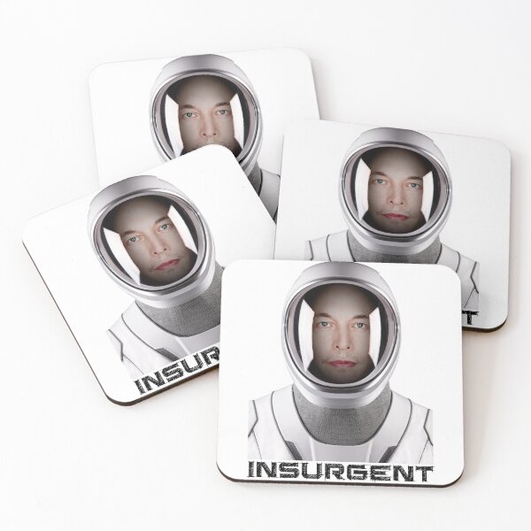 Item preview, INSURGENT • Elon Musk the Ultimate Revolutionary designed and sold by amuseXpress.