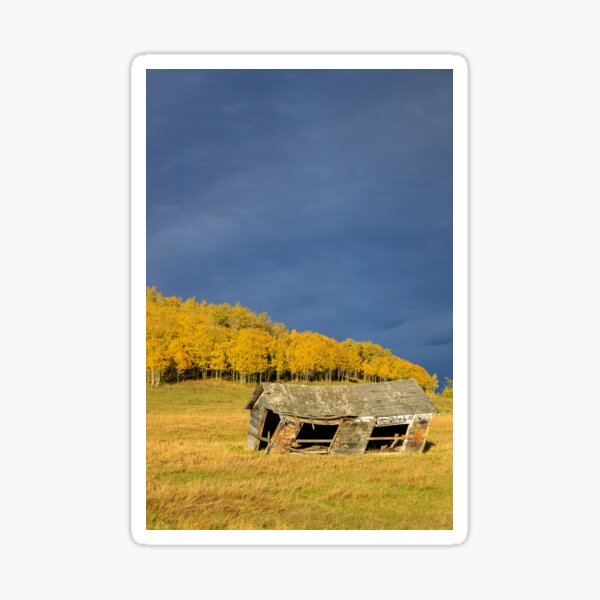 Item preview, Canadian Prairie Landscape Cowboy Trail Alberta Autumn designed and sold by Kevin Miller Photography.