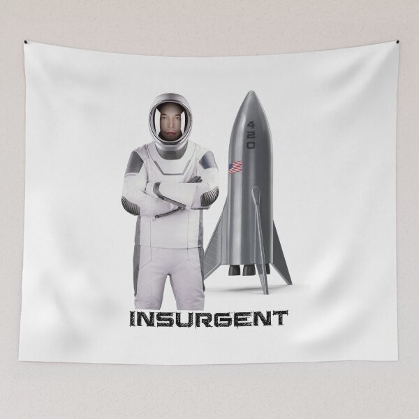 Item preview, INSURGENT • Elon Musk the Ultimate Revolutionary No.2 designed and sold by amuseXpress.