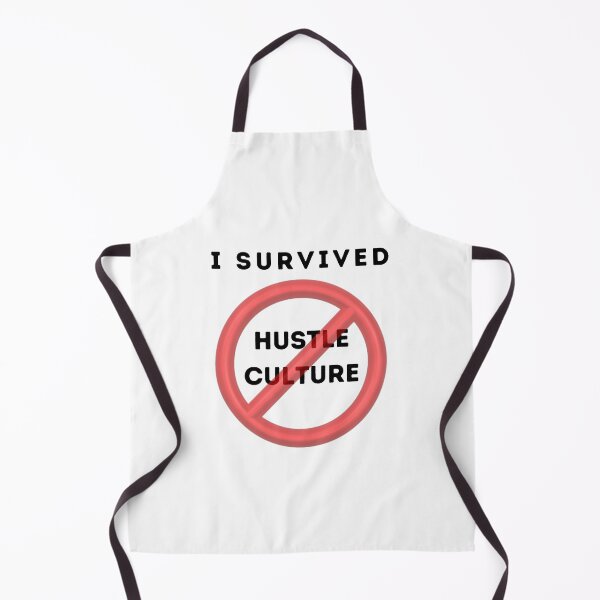 Item preview, I Survived Hustle Culture - Free Yourself from Toxic Positivity designed and sold by WigOutlet.