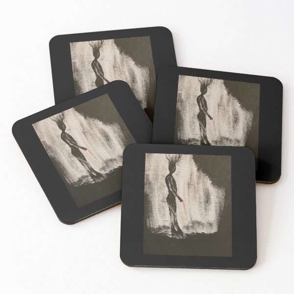 Item preview, Black & White Tree Man Artwork designed and sold by A. R.  Knowles.