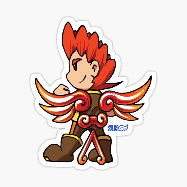 Cardinal: Bold Sticker