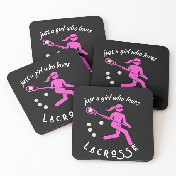 Item preview, Just A Girl Who Loves Lacrosse designed and sold by marvacousins246.
