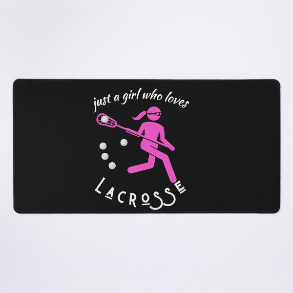 Item preview, Just A Girl Who Loves Lacrosse designed and sold by marvacousins246.