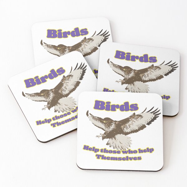 Item preview, Birds help those who help themselves designed and sold by DaganSays.