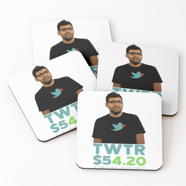 Item preview, Twitter CEO Parga Agrawal  designed and sold by amuseXpress.