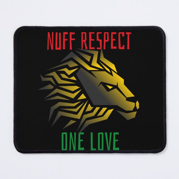Item preview, Nuff Respect One Love. Rasta Reggae Lion Of Judah designed and sold by Rebel-Design.