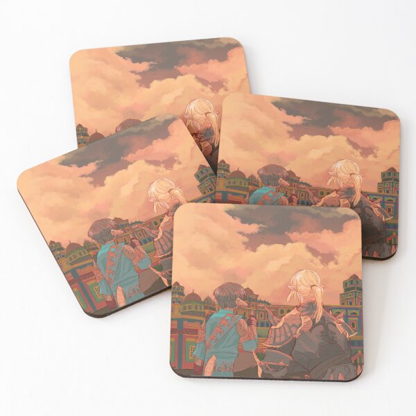Item preview, Sunset over Thavnair designed and sold by sylphyyyy.