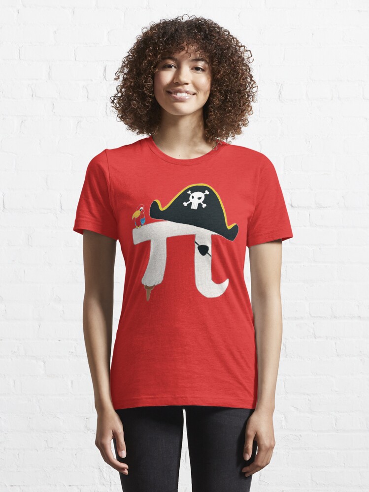 Pi Day Joke Shirt T-shirt Pi Pun Pirate Shirt 3.14% of 