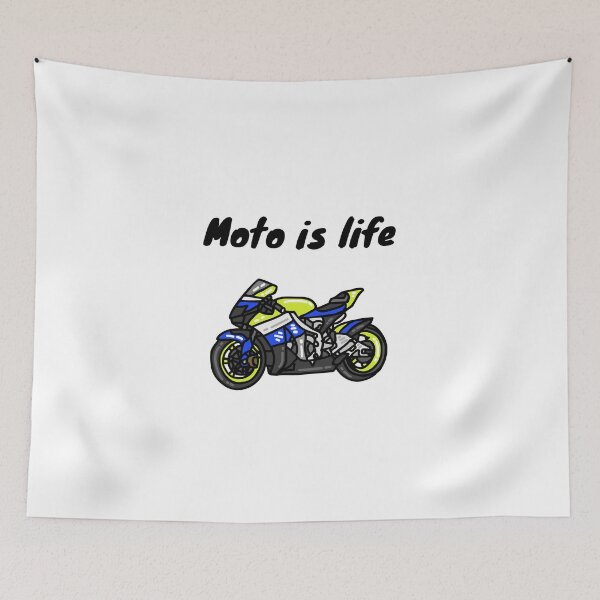 Item preview, moto is life designed and sold by DoraHappy.