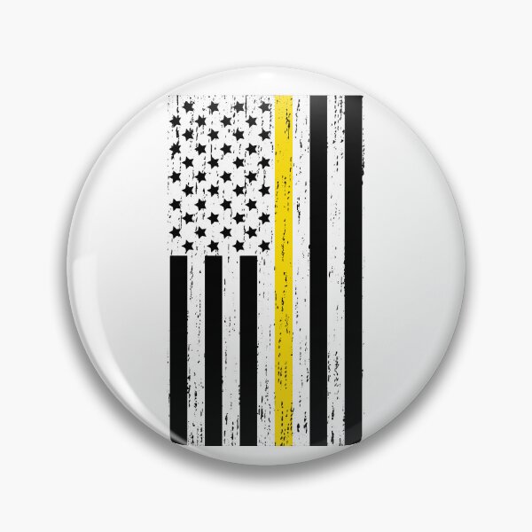Item preview, Dispatcher Thin Yellow Line American Flag 911 designed and sold by inkedtee.