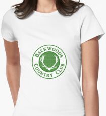 Backwoods Country Club Women's Fitted T-Shirt