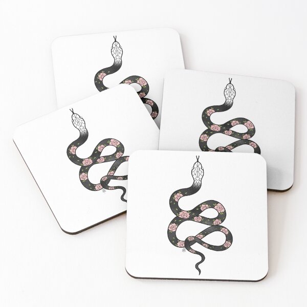 Item preview, Pink Peony Snake designed and sold by napiks.