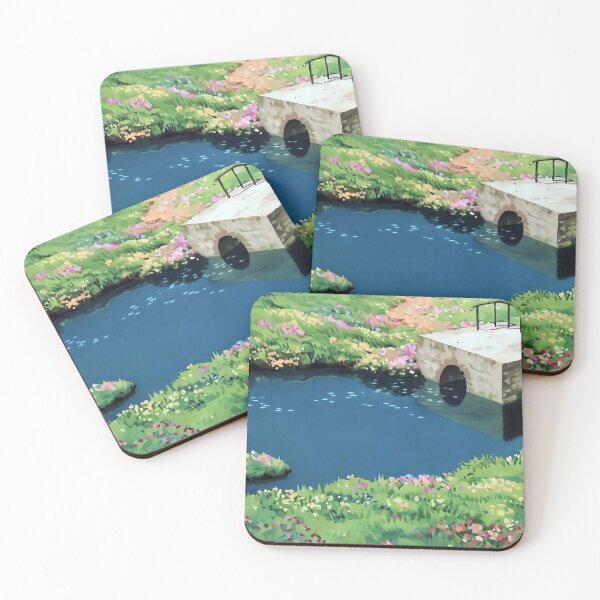 Item preview, Anime landscape with lake house designed and sold by Mia C.