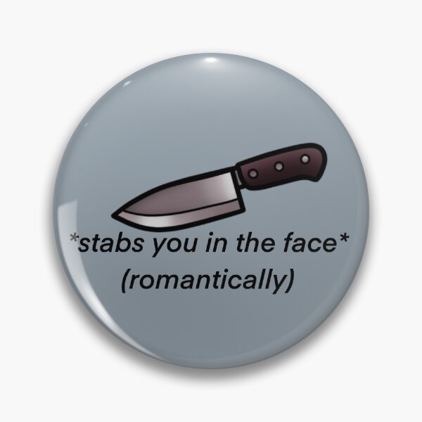 Item preview, stabs you in the face (romantically) designed and sold by spottedhound.