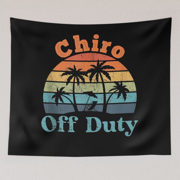 Item preview, Chiro Off Duty, Summer Break, Funny Retirement Tank Top designed and sold by mogushn.