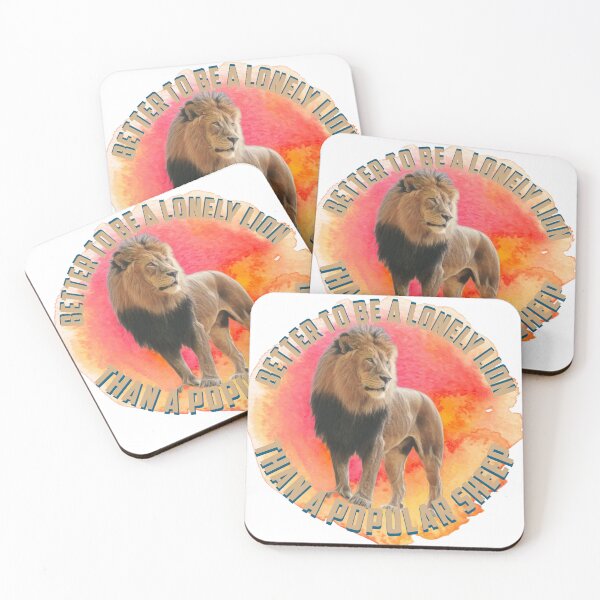 Item preview, Lonely lion designed and sold by partsmanrod.