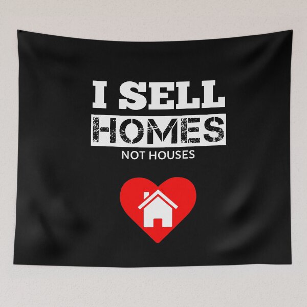 Item preview, I Sell Homes Not Houses Funny Real Estate Agent Real Estate Quote designed and sold by SharpThreadZ.