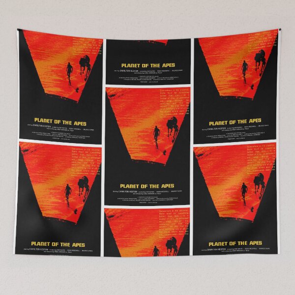 Item preview, Planet of the Apes (1968) - Movie poster design designed and sold by jackbooks.