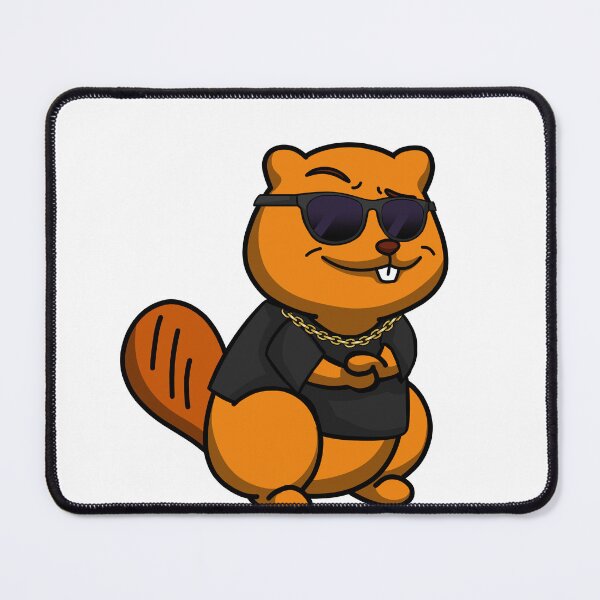 Item preview, Gangsta Beaver designed and sold by MixedBags.