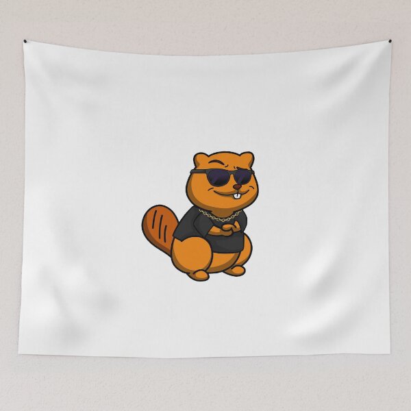 Item preview, Gangsta Beaver designed and sold by MixedBags.