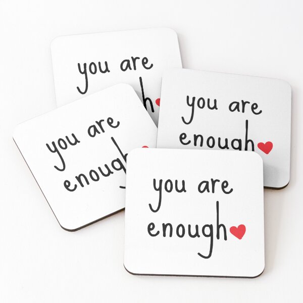 Item preview, you are enough designed and sold by StylishhCat.