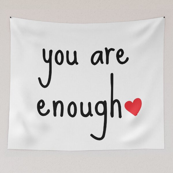 Item preview, you are enough designed and sold by StylishhCat.