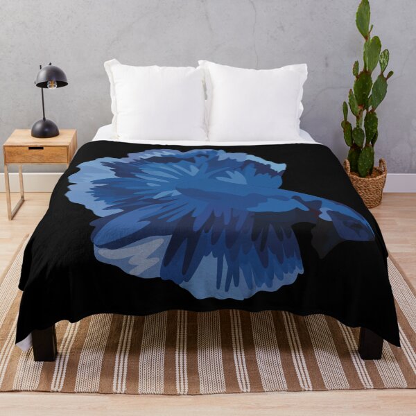 Item preview, Blue Betta Fish - Digital Art designed and sold by TLGdrawings.