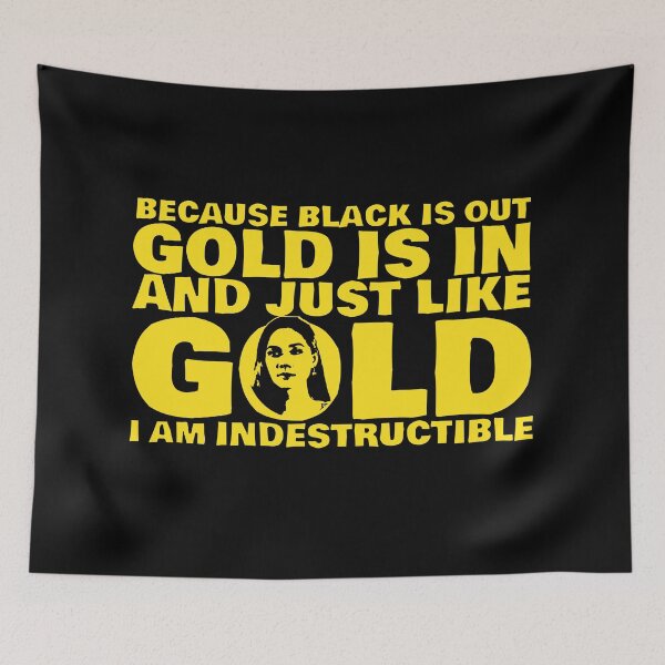 Item preview, Just like gold, I am indestructible! designed and sold by The Cosmic Turtle.