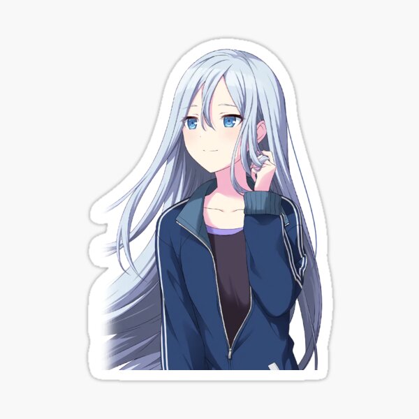 "kanade yoisaki" Sticker by hillary17 Redbubble