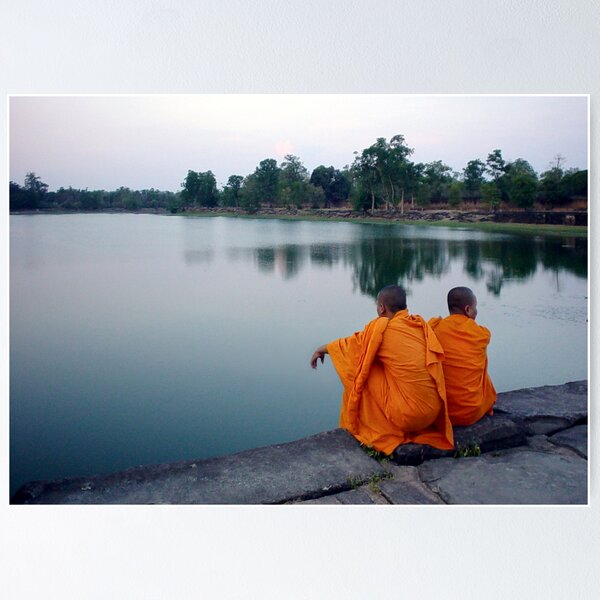 Item preview, Monks At Angkor designed and sold by nalinmard.