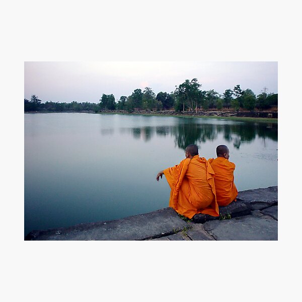 Item preview, Monks At Angkor designed and sold by nalinmard.