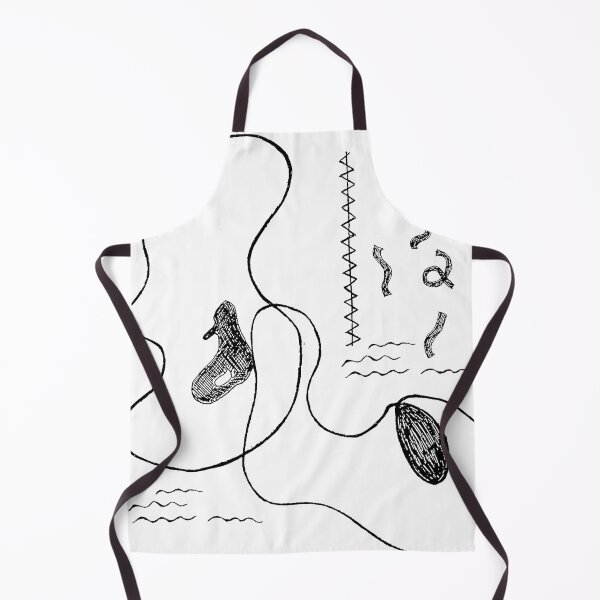 Item preview, hand draw abstract lines designed and sold by quinnstyle.