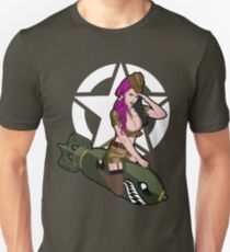 Army Punk Pin Up Unisex T-Shirt