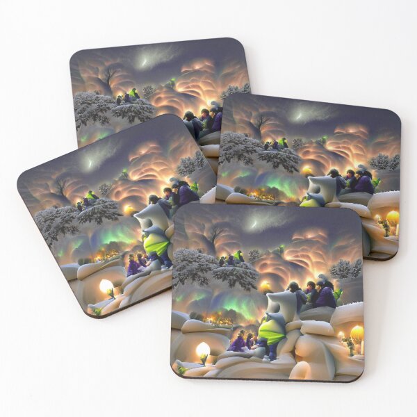 Item preview, Village in the Clouds  designed and sold by Art by Angel_Unleashed.